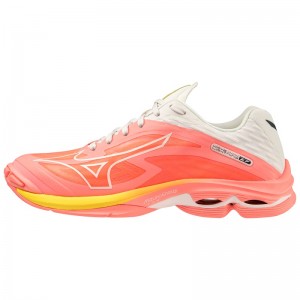 Mizuno Wave Lightning Z7 Volleyballsko Dame Koral | Danmark M5187FH