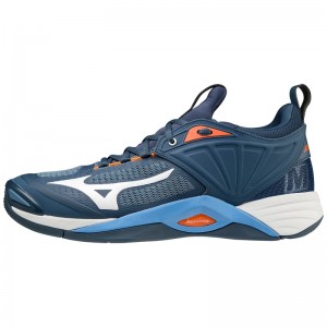 Mizuno Wave Momentum 2 Volleyballsko Dame Blå | Danmark M3580CT