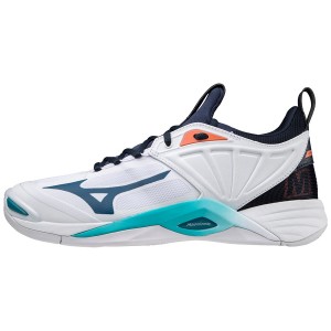 Mizuno Wave Momentum 2 Volleyballsko Herre Hvide | Danmark M0392BY