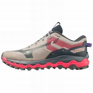 Mizuno Wave Mujin 9 Trail Løbesko Dame Lyserød | Danmark M6501LA