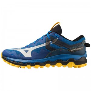 Mizuno Wave Mujin 9 Trail Løbesko Herre Blå | Danmark M7261GF