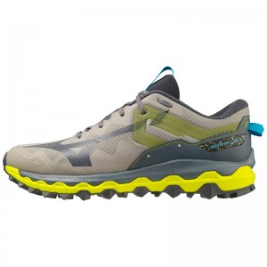 Mizuno Wave Mujin 9 Trail Løbesko Herre Grå Blå | Danmark M9256NK