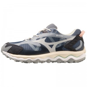 Mizuno Wave Mujin Tl GTX Sneakers Dame Indigo Grå | Danmark M1968YX