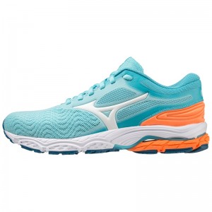 Mizuno Wave Prodigy 4 Løbesko Dame Brune Hvide Lyseorange | Danmark M6719JA