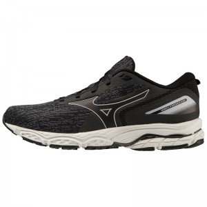 Mizuno Wave Prodigy 5 Løbesko Dame Sort Blå | Danmark M3467SJ