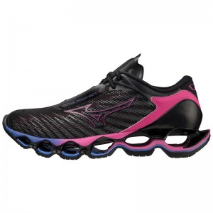 Mizuno Wave Prophecy 12 Løbesko Dame Sort | Danmark M3967JZ