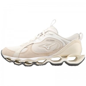 Mizuno Wave Prophecy Beta 2 Sneakers Dame Hvide Beige | Danmark M3675WX