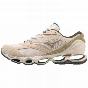 Mizuno Wave Prophecy LS Sneakers Dame Beige | Danmark M9652ED