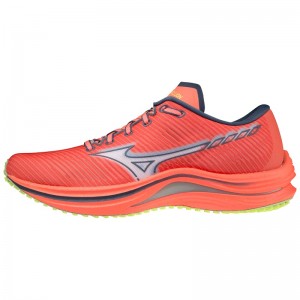 Mizuno Wave Rebellion Løbesko Dame Orange | Danmark M9532WA