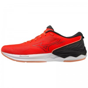 Mizuno Wave Revolt 3 Løbesko Herre Sort Hvide | Danmark M6504NO