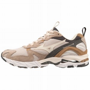 Mizuno Wave Rider 10 Premium Sneakers Dame Sølv Hvide | Danmark M6890HS