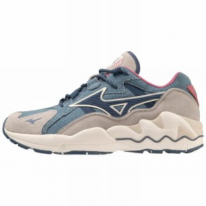 Mizuno Wave Rider 1 Sneakers Dame Blå Grå | Danmark M8079SV