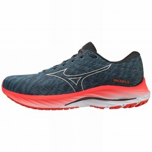 Mizuno Wave Rider 26 Løbesko Herre Blå | Danmark M9062GY