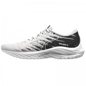 Mizuno Wave Rider 26 Løbesko Herre Hvide Sort | Danmark M1325CA