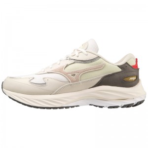 Mizuno Wave Rider Beta Sneakers Dame Hvide Sølv | Danmark M0634BY