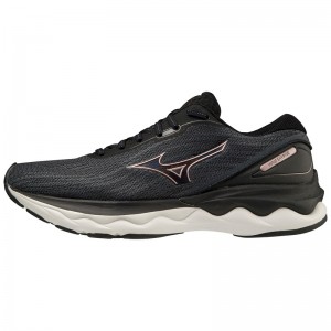 Mizuno Wave Skyrise 3 Løbesko Dame Sort | Danmark M9041QB