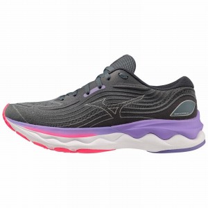 Mizuno Wave Skyrise 4 Løbesko Dame Blå | Danmark M8270LO