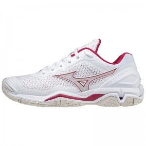 Mizuno Wave Stealth V Håndboldsko Dame Rød | Danmark M3581YP