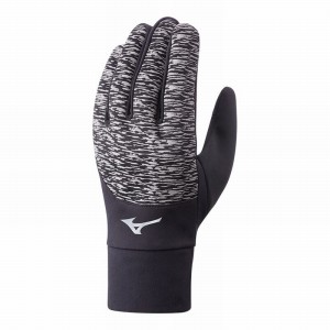 Mizuno Windproof Handsker Herre Sort Sort | Danmark M9210AN