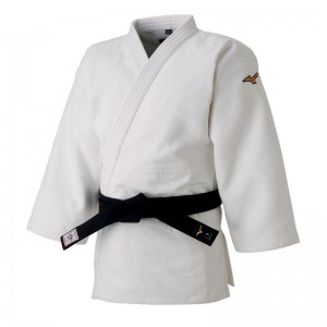 Mizuno Yusho Best IJF Jacket Ju-jitsu Gis Dame Hvide | Danmark M9068PW