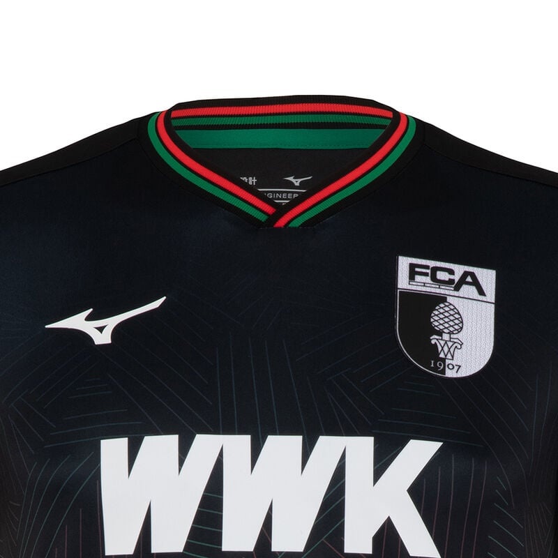 Mizuno 3rd Jersey Augsburg M Toppe Herre Sort | Danmark M8093YW