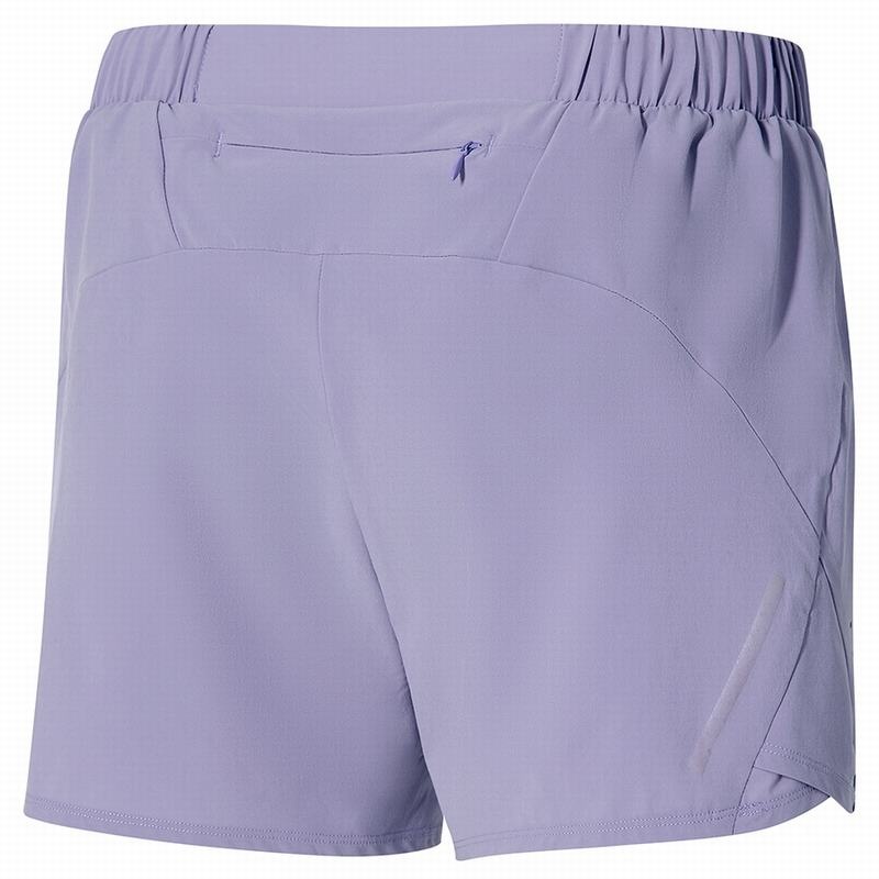 Mizuno Aero 4.5 Shorts Dame Lilla | Danmark M2786IV