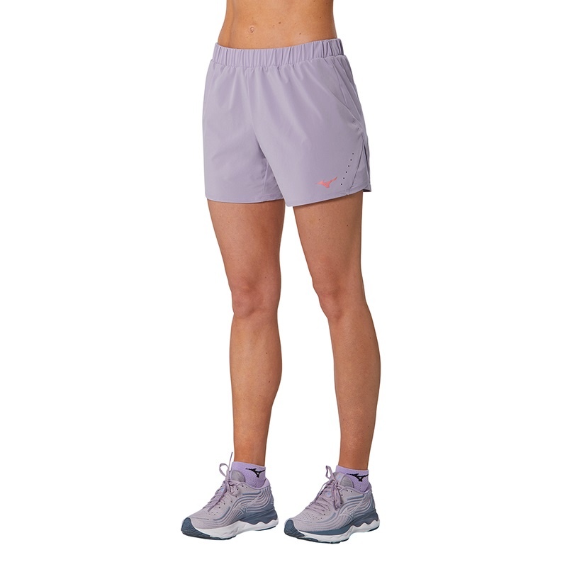 Mizuno Aero 4.5 Shorts Dame Lilla | Danmark M2786IV