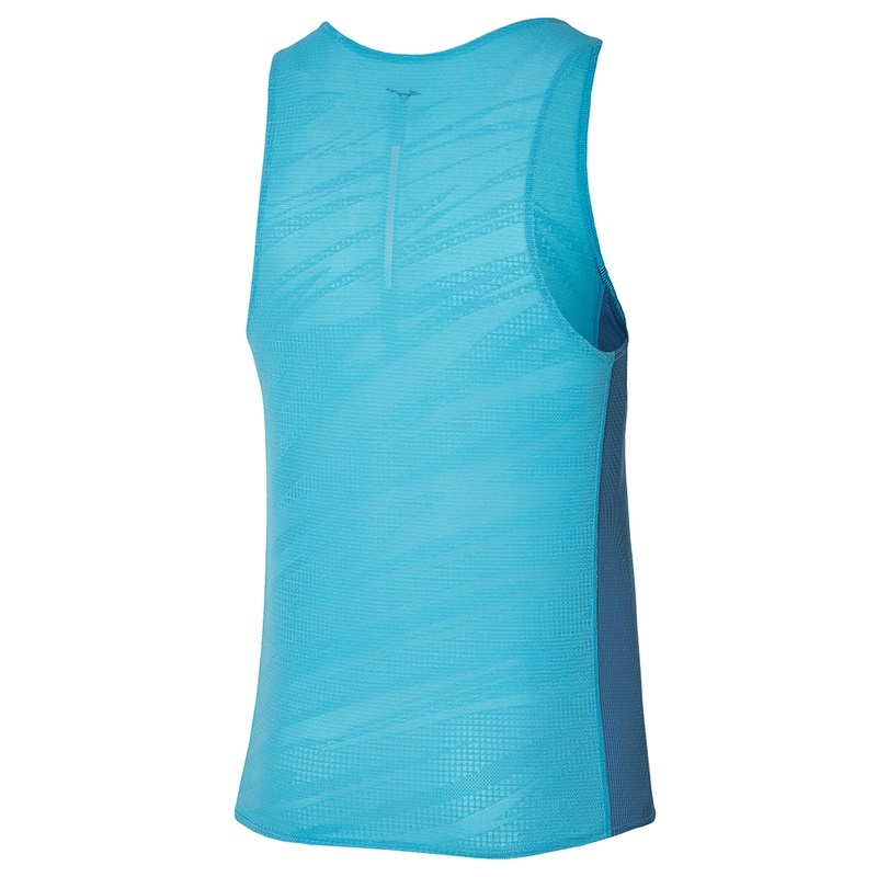 Mizuno Aero Tank Tank Top Herre Blå | Danmark M8260QA