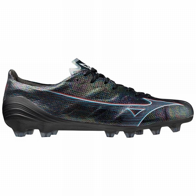 Mizuno Alpha Japan Fodboldstøvler Dame Sort Rød | Danmark M1286AB