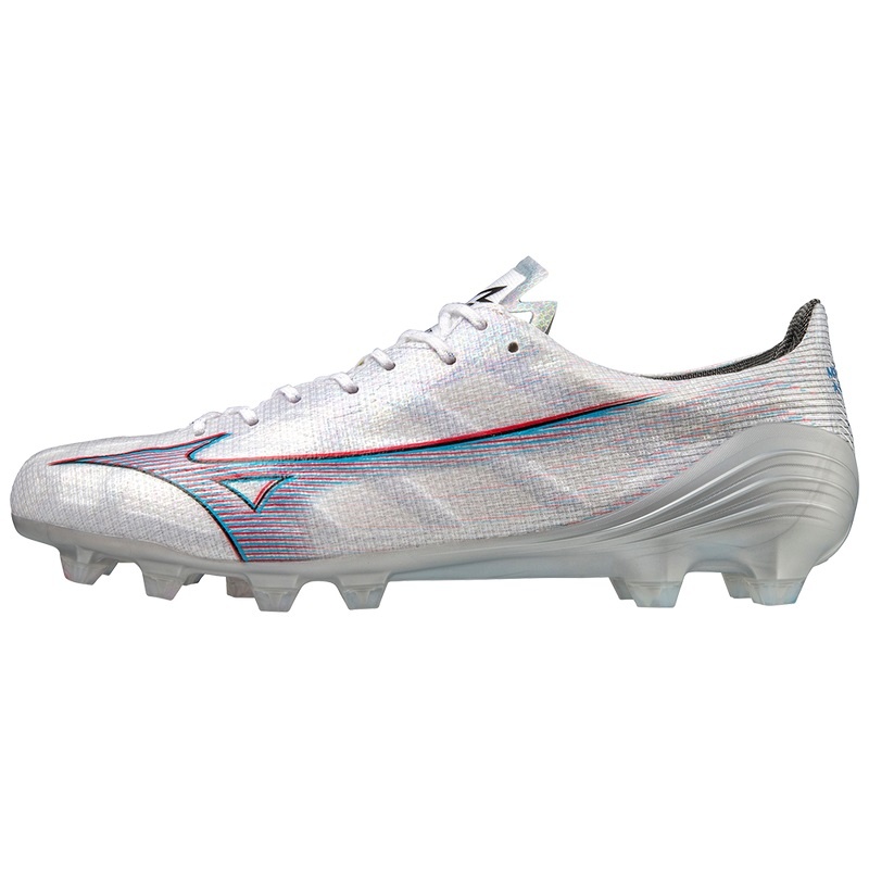 Mizuno Alpha Japan Fodboldstøvler Herre Hvide Rød | Danmark M3769ZI