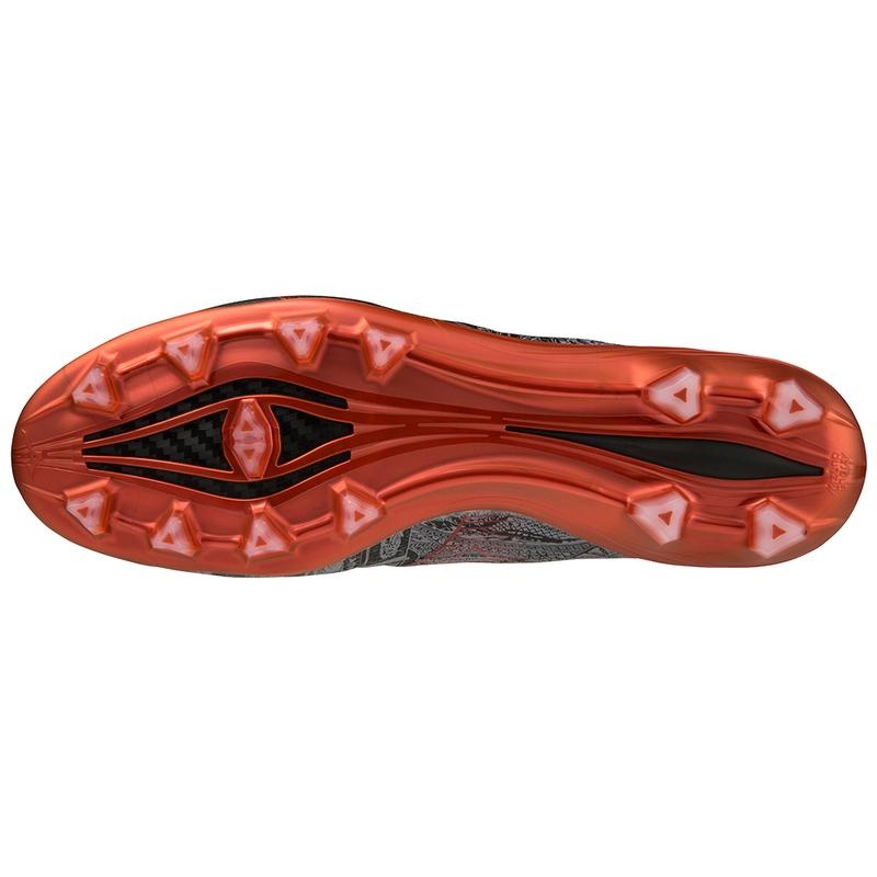 Mizuno Alpha Japan Fodboldstøvler Herre Sort Rød | Danmark M1426RQ