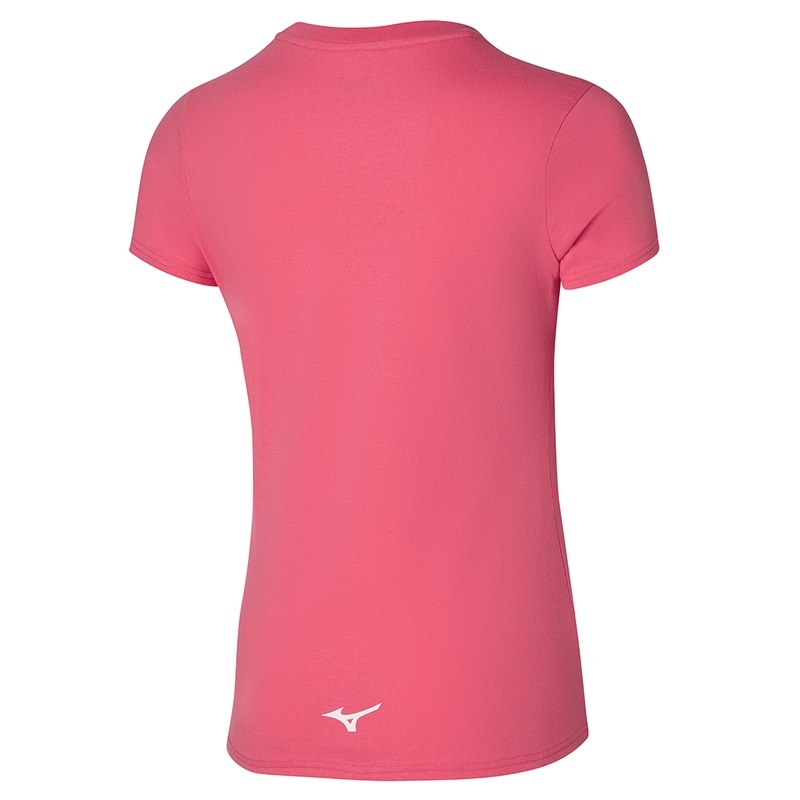 Mizuno Athletics Mizuno Tee T Shirts Dame Koral | Danmark M7281FL