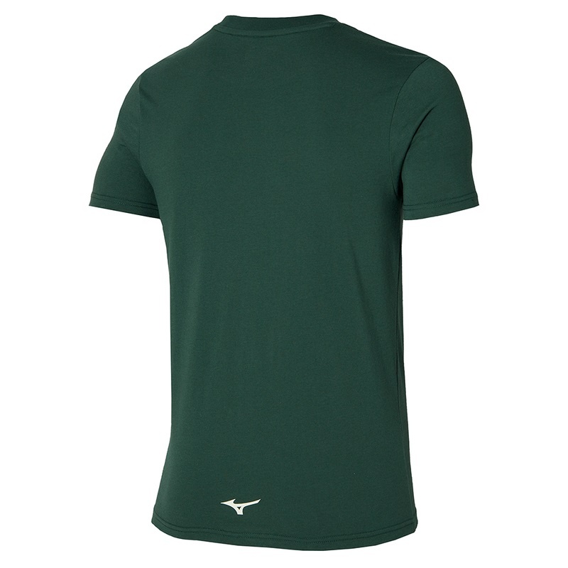 Mizuno Athletics Mizuno Tee T Shirts Herre Grøn | Danmark M6485EF