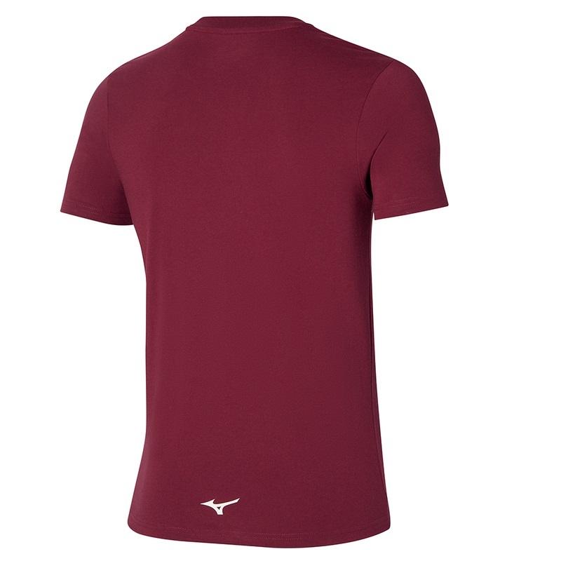 Mizuno Athletics Mizuno Tee T Shirts Herre Mørkerød | Danmark M3940TZ