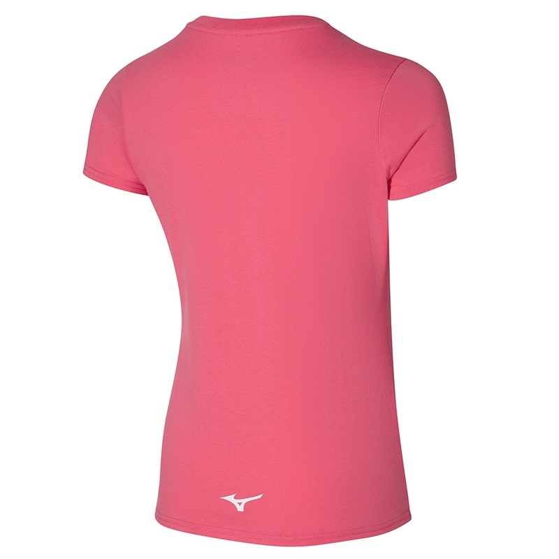 Mizuno Athletics RB Tee T Shirts Dame Koral | Danmark M0152HF