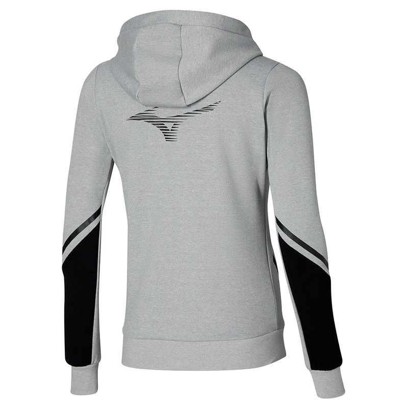 Mizuno Athletics Sweat Jakker Dame Grå | Danmark M1304ZH