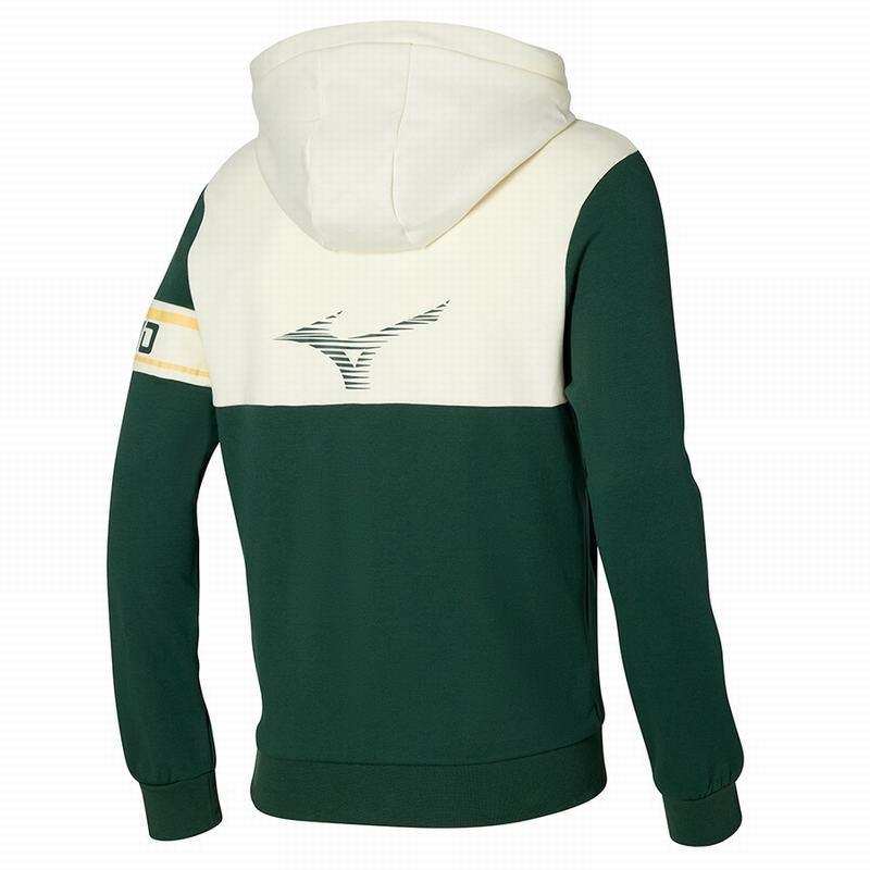 Mizuno Athletics Sweat Jakker Herre Grøn | Danmark M5071XC