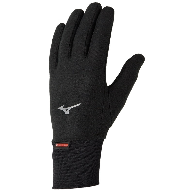 Mizuno BT Md Wgt Fleece Glv Handsker Dame Sort | Danmark M8240WA