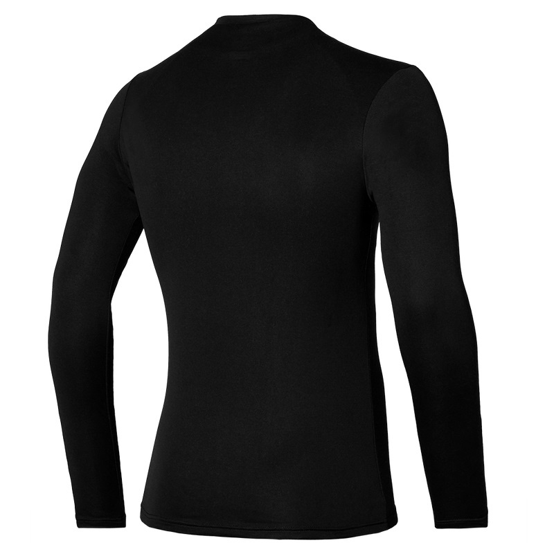 Mizuno BT Under V Neck Longsleeve Toppe Herre Sort | Danmark M1072FO