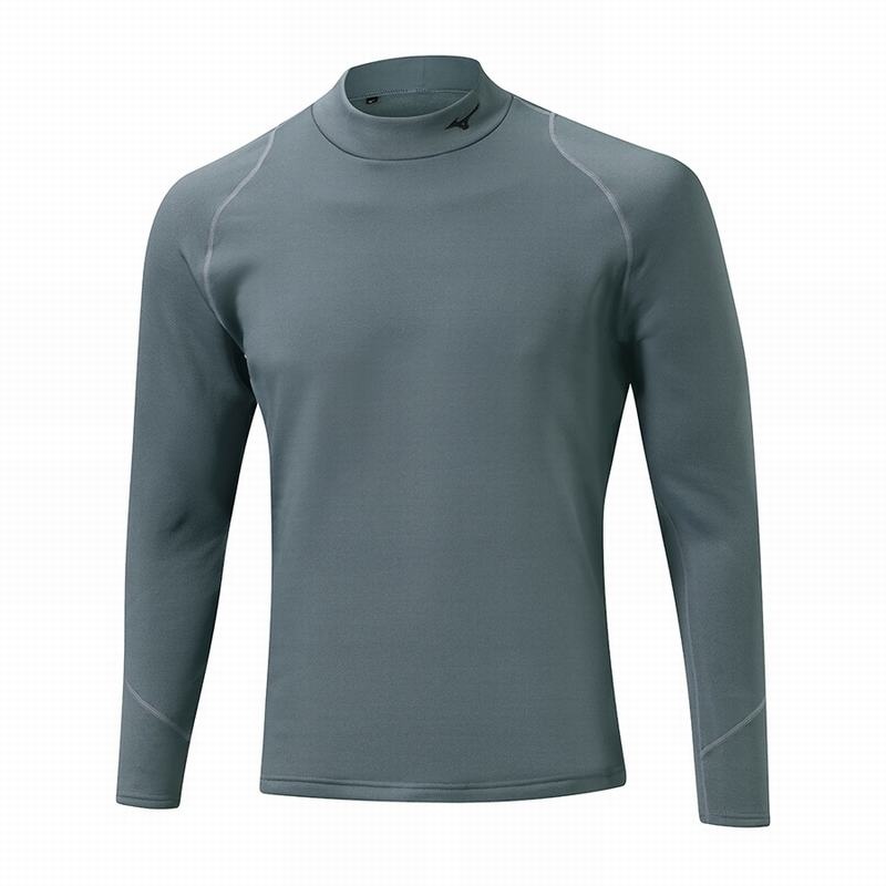 Mizuno Breath Thermo Biogear Base Layer Toppe Herre Grå | Danmark M4396PV