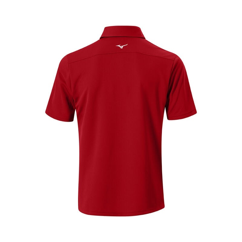 Mizuno Breath Thermo St Polo Herre Rød | Danmark M4625ZG