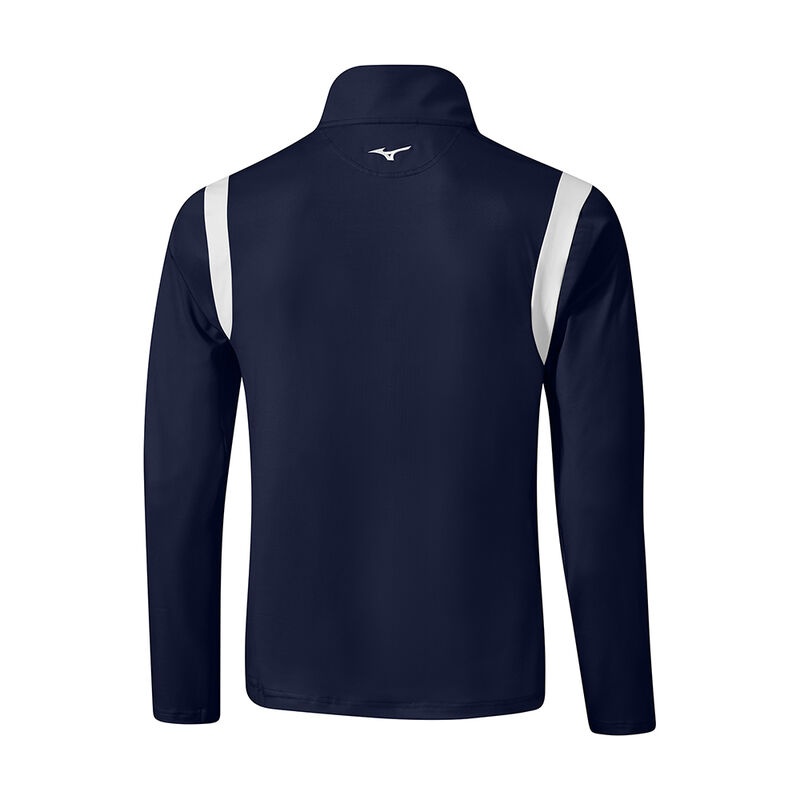 Mizuno Breeze Elite 1/4 Zip Toppe Herre Mørkeblå | Danmark M2805WA