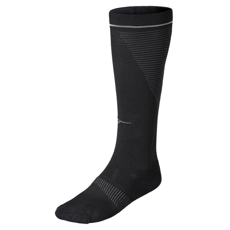 Mizuno Compression Sokker Herre Sort | Danmark M3096FG