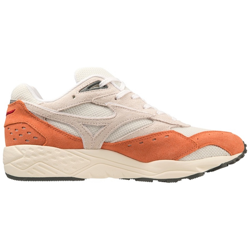 Mizuno Contender S Sneakers Dame Hvide Orange | Danmark M1437EP