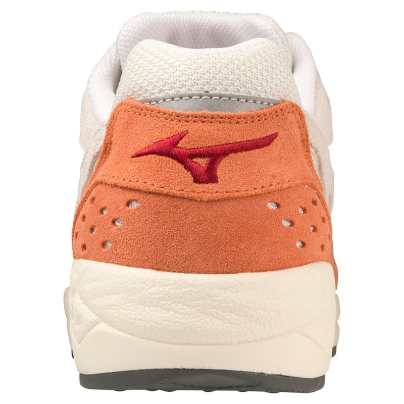 Mizuno Contender S Sneakers Dame Hvide Orange | Danmark M1437EP