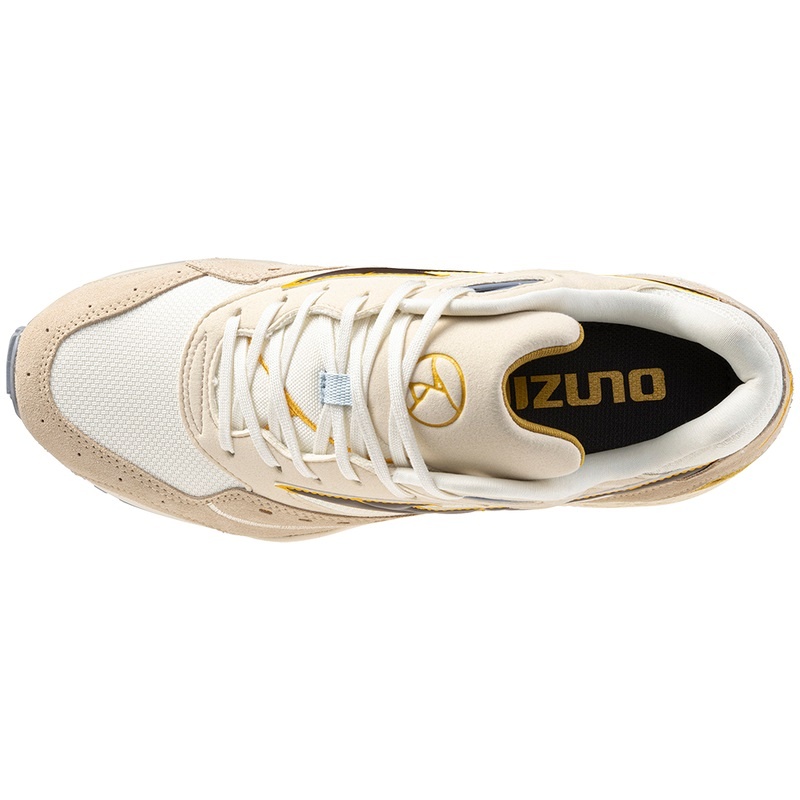 Mizuno Contender Sneakers Dame Beige | Danmark M0738IL