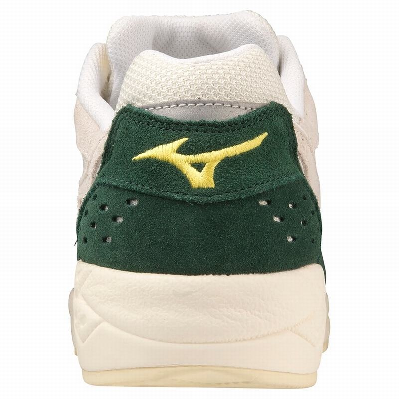 Mizuno Contender Sneakers Dame Hvide Hvide Dyb Grøn | Danmark M7306IZ