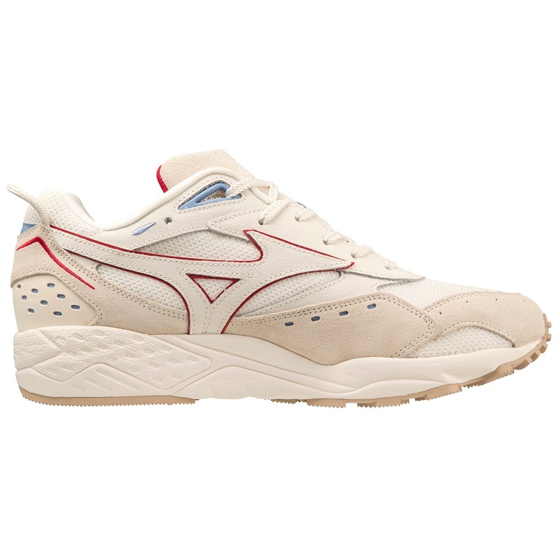 Mizuno Contender Sneakers Dame Hvide Rød | Danmark M1273ZM