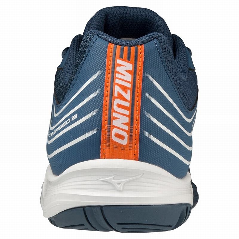 Mizuno Cyclone Speed 3 Volleyballsko Dame Blå | Danmark M4690AT