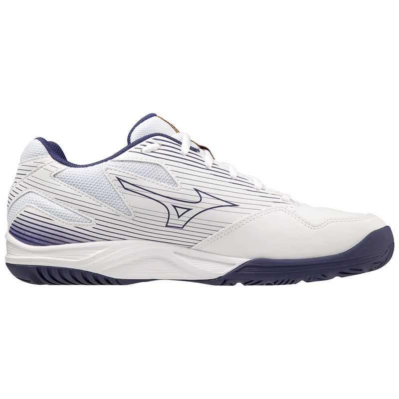 Mizuno Cyclone Speed 4 Volleyballsko Dame Hvide Guld | Danmark M8357DH